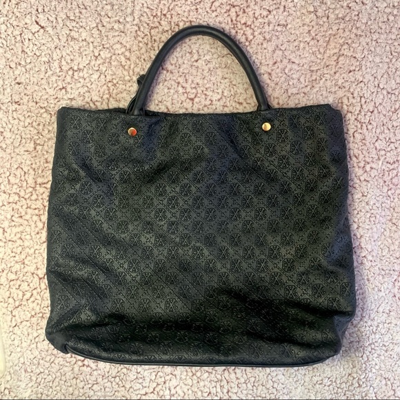 Christian Lacroix Black Pattern Purse Large - Picture 5 of 7